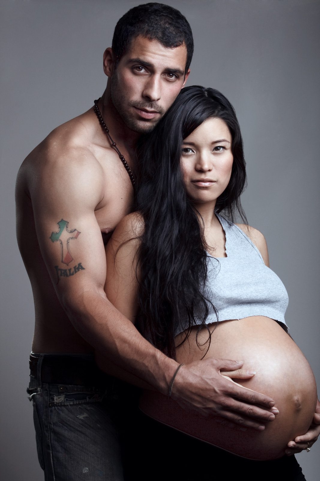 Maternity portrait of a couple